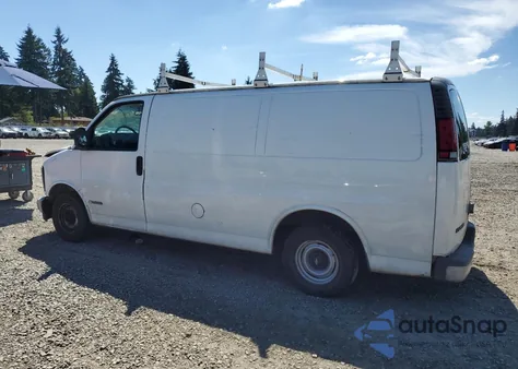 2001 Chevrolet Express G1500 из США, поврежденный, VIN 1GCEG15W711240887